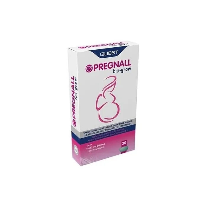 Quest Pregnall Bio-Grow 30 Tablets