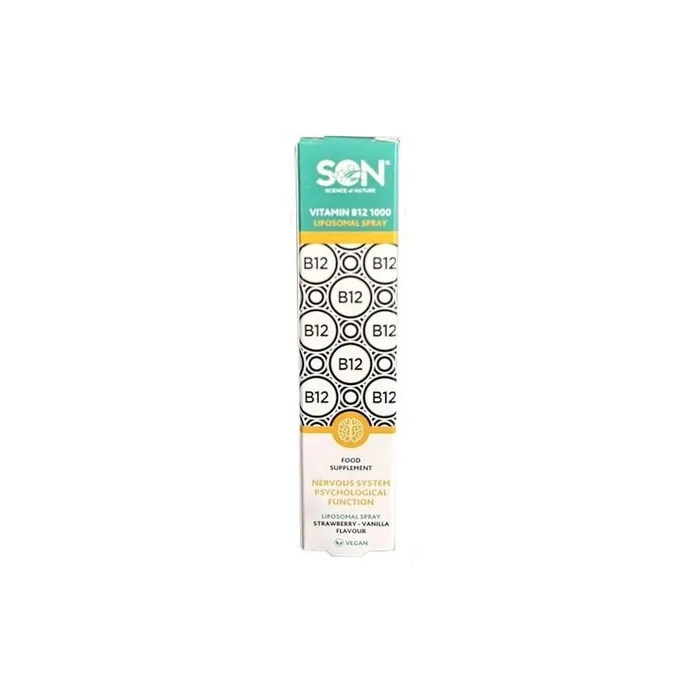 Science Of Nature Vitamin B12 1000 Liposomal Spray Strawberryvanilla Flavor 30ml