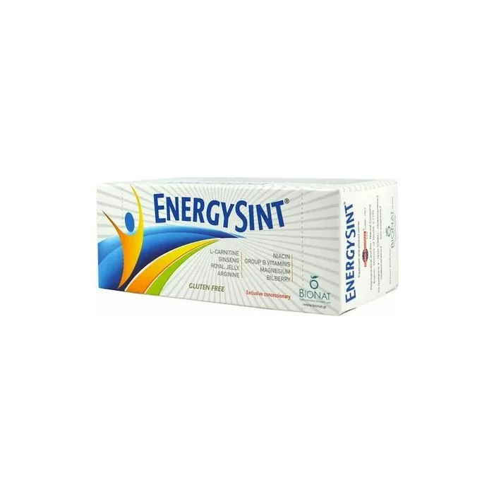 Bionat Energy Sint Dietary Supplement for Energy 10 Vials 15ml