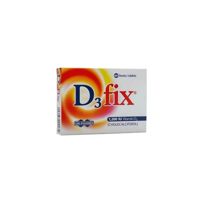 Unipharma D3 Fix 1200 Iu 60 Tablets