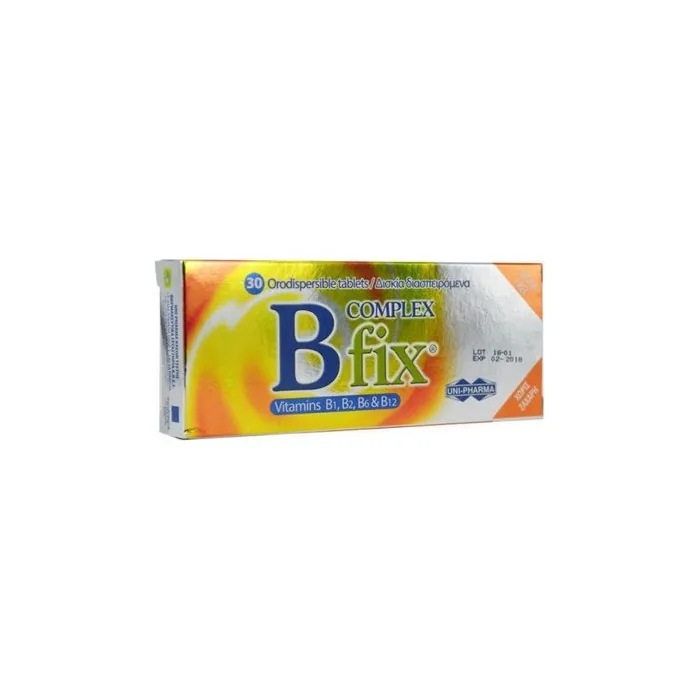 Uni-Pharma Uni-Pharma B Complex Fix 30 Tablets