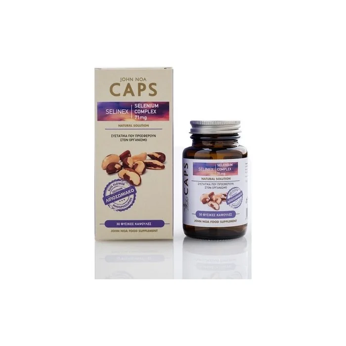 John Noa Caps Selinex Dietary Supplement With Selenium 30 Capsules