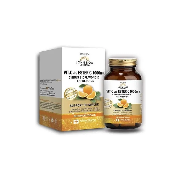 John Noa Liposomal Vitamin C As Ester C 1000mg 60 Capsules
