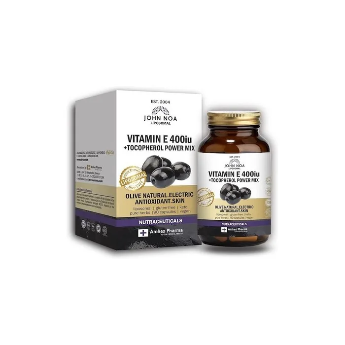 John Noa Vitamin E 400 Iu Tocopherol Power Mix Liposomal 90 Capsules