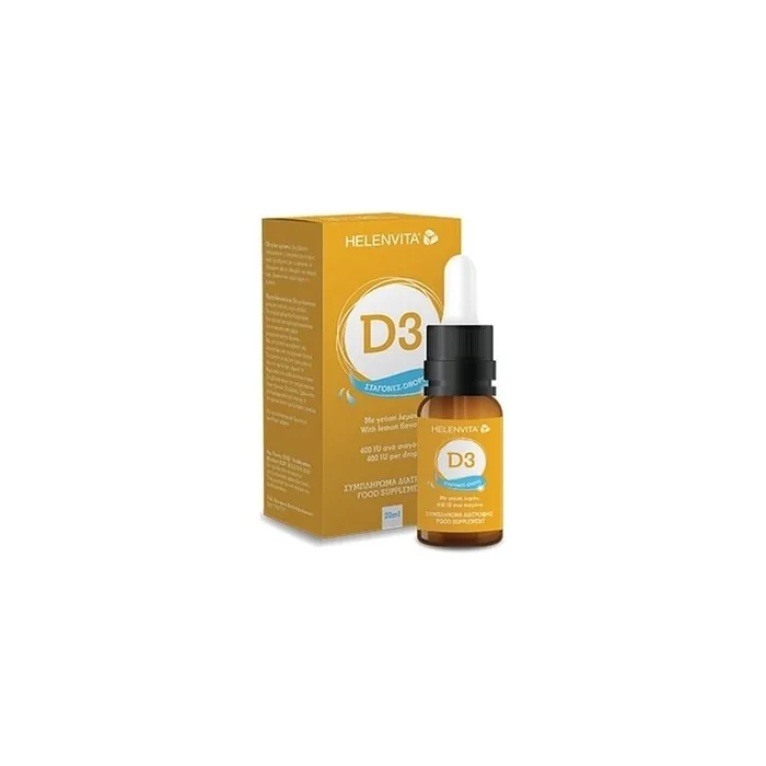 Helenvita Vitamin D3 Drops 400 Iu With Lemon Flavor 20ml