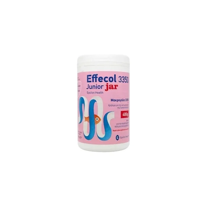 Evacol Epsilon Health Effecol 3350 Junior Jar - 400 Grams For Digestive Health