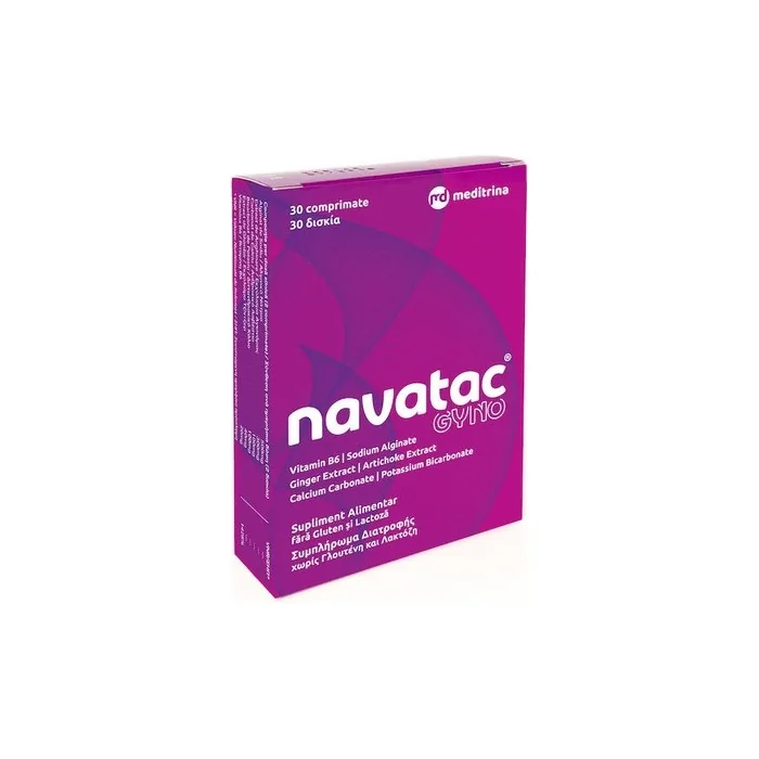 Meditrina Navatac Gyno 30 Tablets For Nausea And Gastroesophageal Reflux