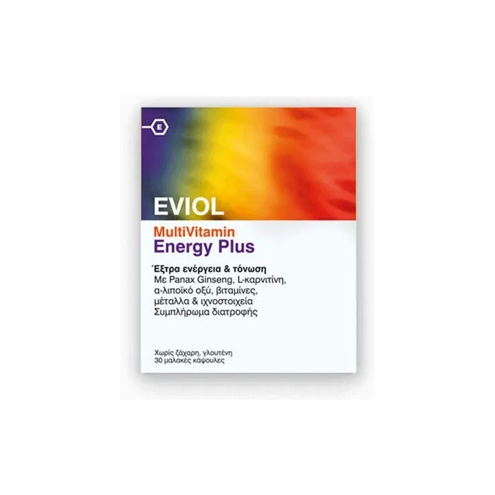 Eviol Multivitamin Energy Plus 30 Capsules