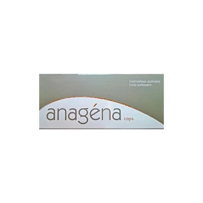 Anagena Akmed Dietary Supplement For Hair And Nail Strengthening 30 Capsules