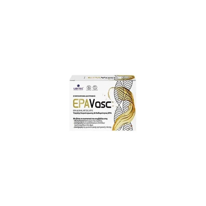 Libytec Epavasc Epa, Dha, Vitamin D3 & Vitamin E X 15 Sachets