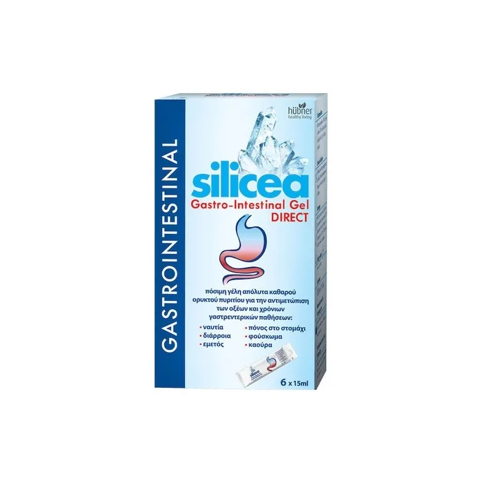 Hubner Silicea Gastrointestinal Gel Direct 6x15ml