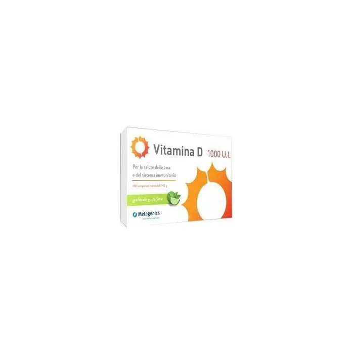 Metagenics Belgium Vitamin D 1000 Iu 168 Tablets