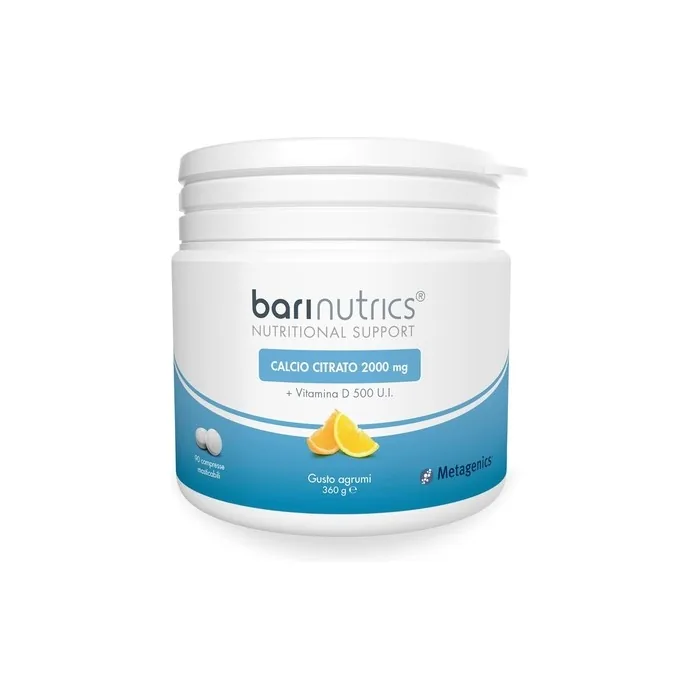Metalgenics Barinutrics Football Dietary Supplement 90 Tablets Citrus Flavor