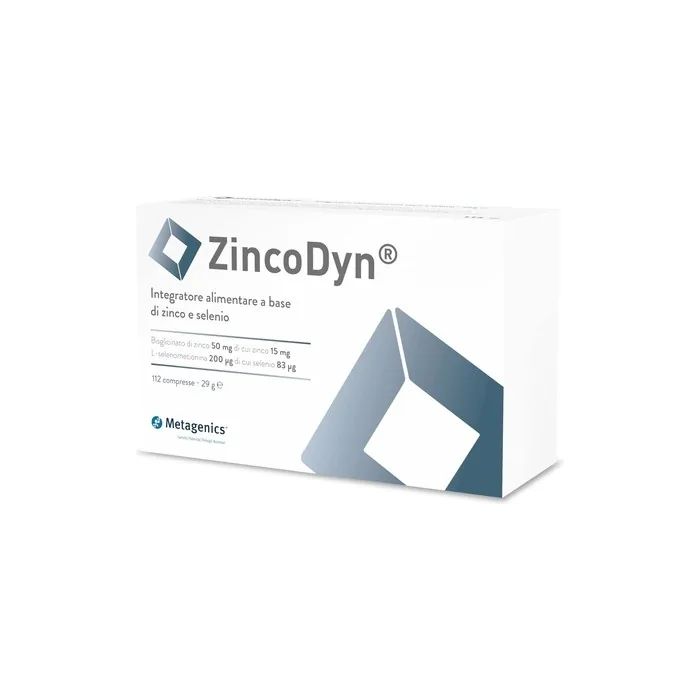Metagenics Zincodyn Dietary Supplement Zinc and Selenium 112 Tablets