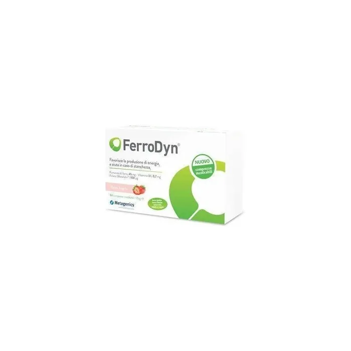 Metagenics Belgium Ferrodyn 84 Chewable Tablets