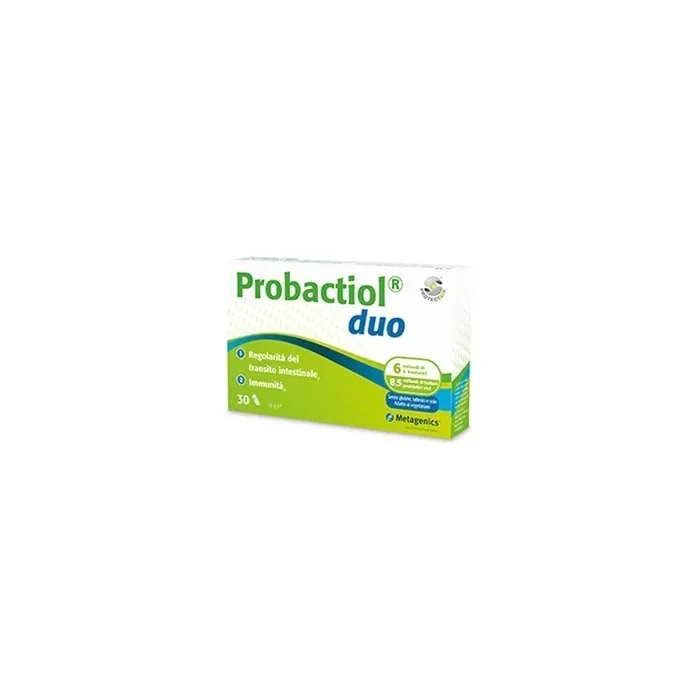 Metagenics Belgium Probactiol Duo Supplement For Intestinal Transit 30 Capsules