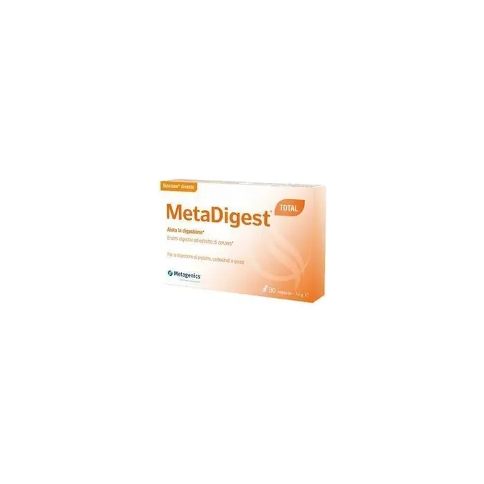 Metagenics Belgium Metadigest Total Dietary Supplement For Digestion 30 Capsules