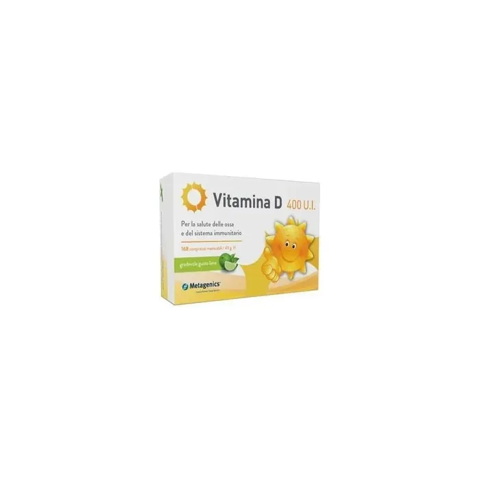 Metagenics Belgium Vitamin D 400 Iu 168 Tablets