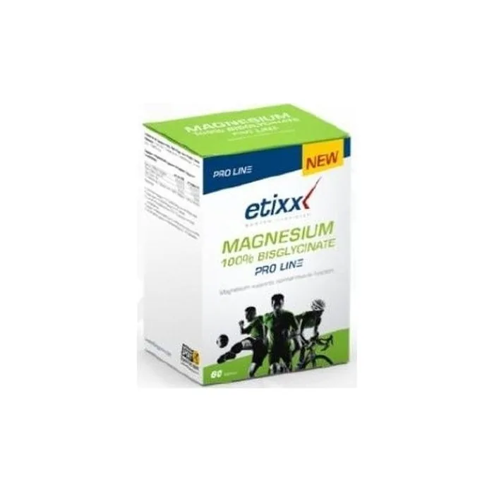 ETIXX Magnesium Bisglycinate Proline Supplement 60 Capsules