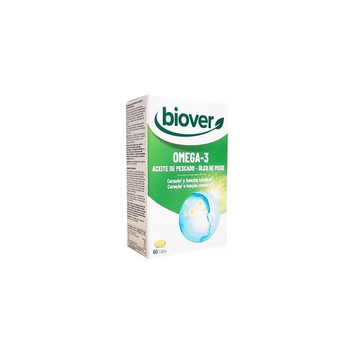 Biover Omega 3 Fish Oil 60 Capsules