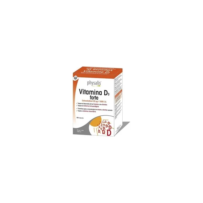 Physalis Vitamin D3 Forte 100 Capsules