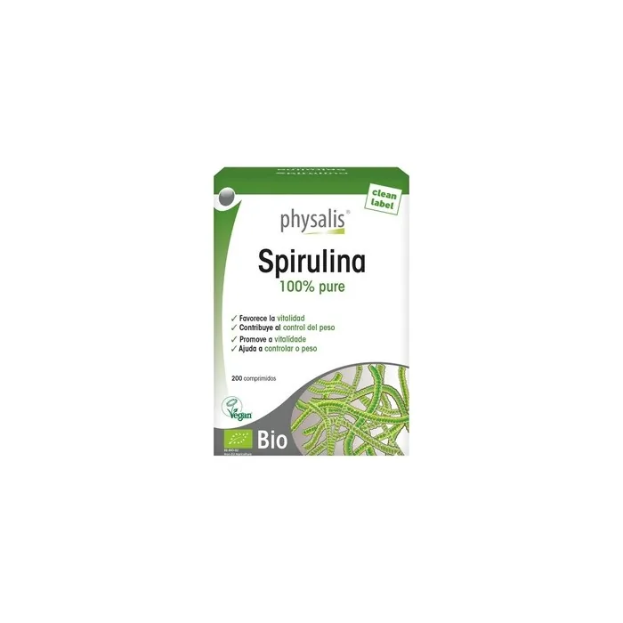 Physalis Spirulina Bio 200 Tablets