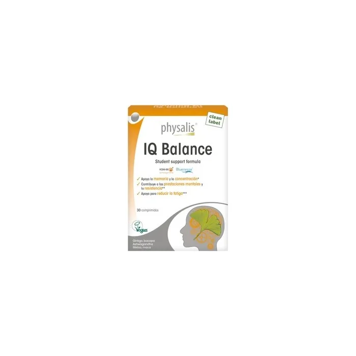 Physalis Iq Balance Memory 30 Tablets Dietary Supplement For Memory Support