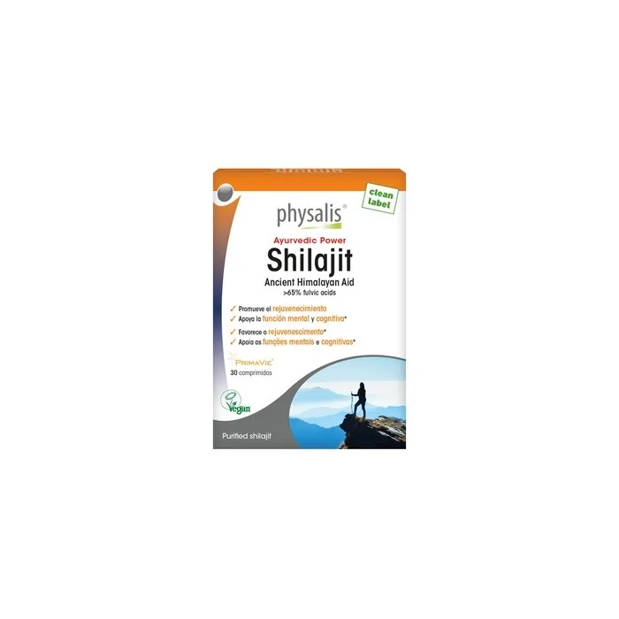 Physalis Shilajit Vegan 30 Tablets - Dietary Supplement