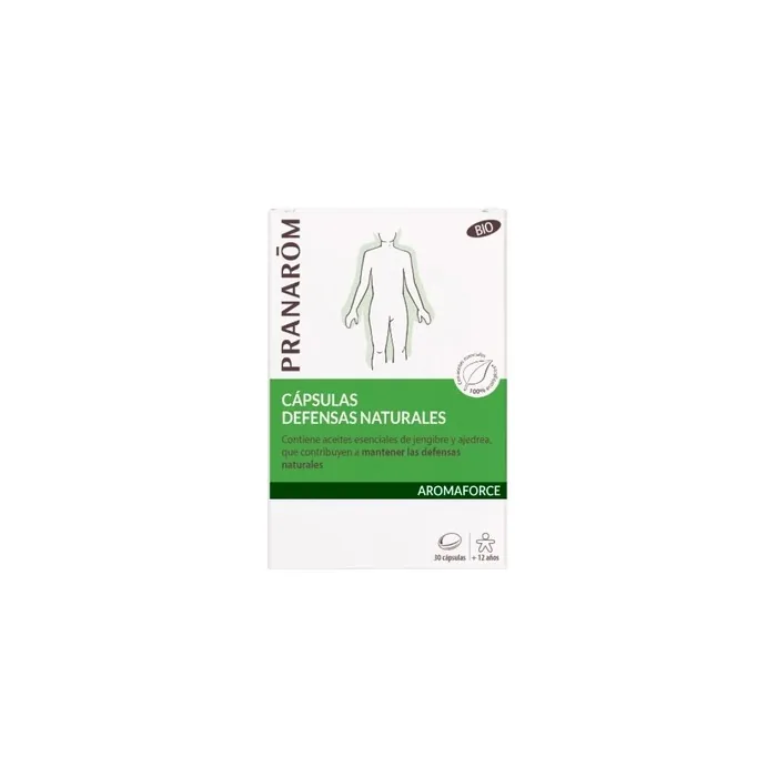 Pranarm Pranarom Aromaforce Natural Defenses Bio 30 Capsules