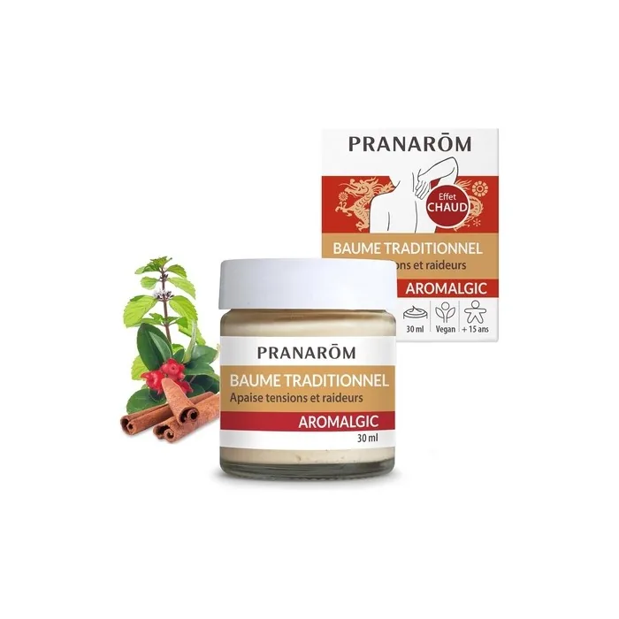 Pranarom Aromalgic Traditional Heating Effect Balm for Joints and Muscles 30ml