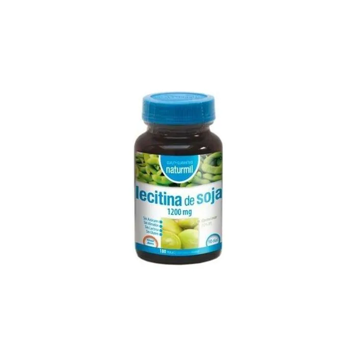 Naturmil Lecitina De Soja 1200 Mg 180 Perlas