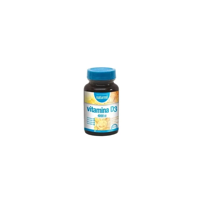 Naturmil Vitamin D3 4000 Iu 60 Capsules