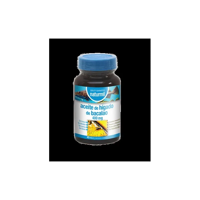 Naturmil Aceite De Higado Bacalao 400 Mg 45 Per