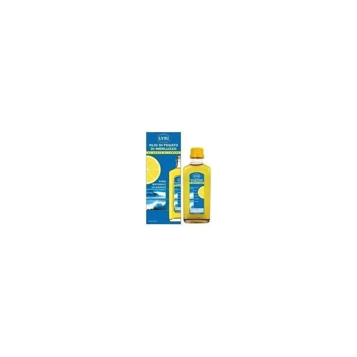 Lysi Italy Snc Di Sirbu Marina Cod Liver Oil With Lemon 240 Milliliters