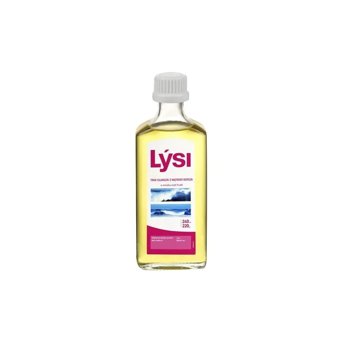 Lysi Tran Icelandic Dietary Supplement Tutti Frutti 240ml