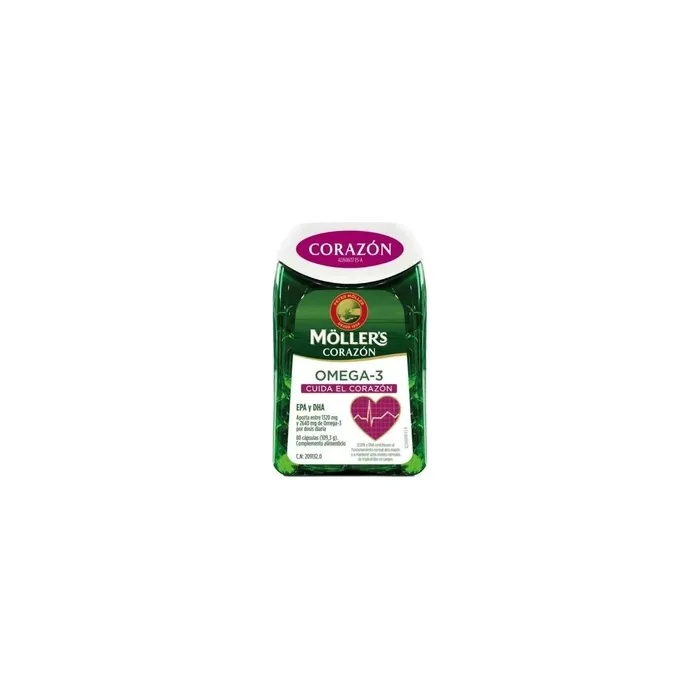 Moller's Moller's Heart Omega3 80 Capsules