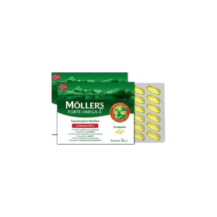 Moller's Forte Omega-3 30 Capsules