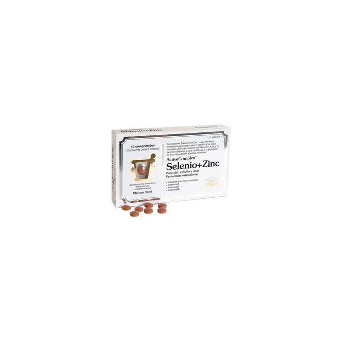 Pharma Nord Selenium Zinc Activecomplex 60 Tablets