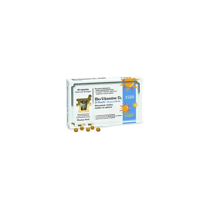 Pharma Nord Biovitamin D3 38 Micrograms 1520 International Units