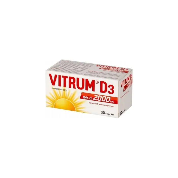 Vitrum D3 2000 International Units, 60 Capsules