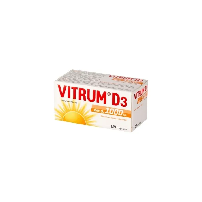 Vitrum Vitamin D3 1000 Iu, 120 Capsules