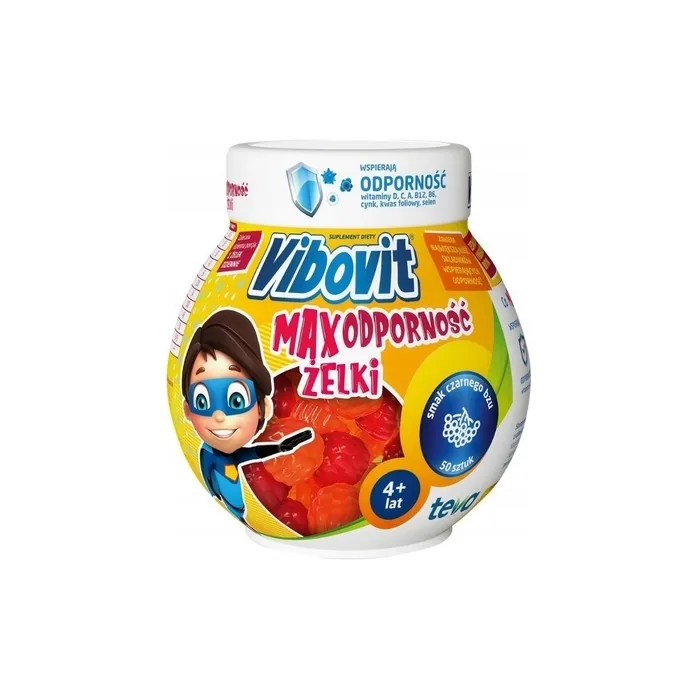 Vibovit Max Immunity 50 Gummies Supports Immune Health