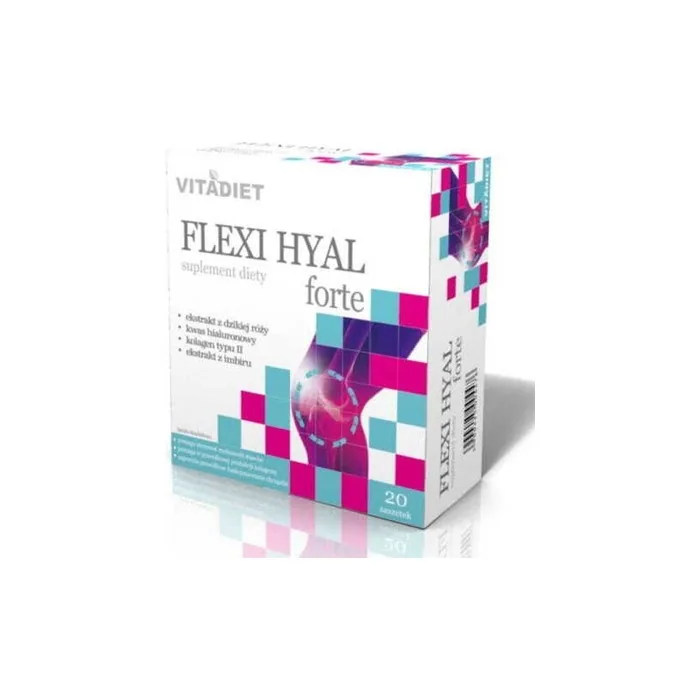 Flexi Hyal Forte Vitadiet 20 Bags x 15ml