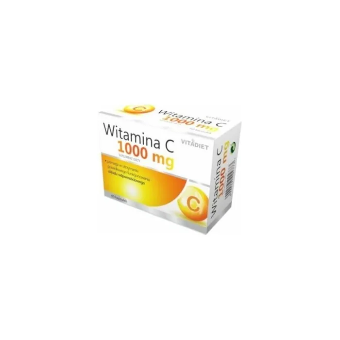 Vitamin C 1000mg Immune System Blood Vessels Nervous System Infections 60 Capsules