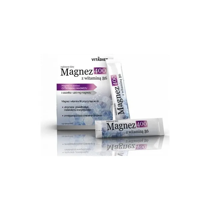 Vitadiet Magnesium 400 with Vitamin B6