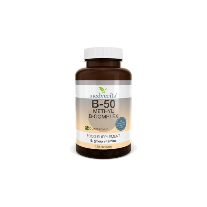 Medverita B-50 Complex Vitamins 120 Capsules