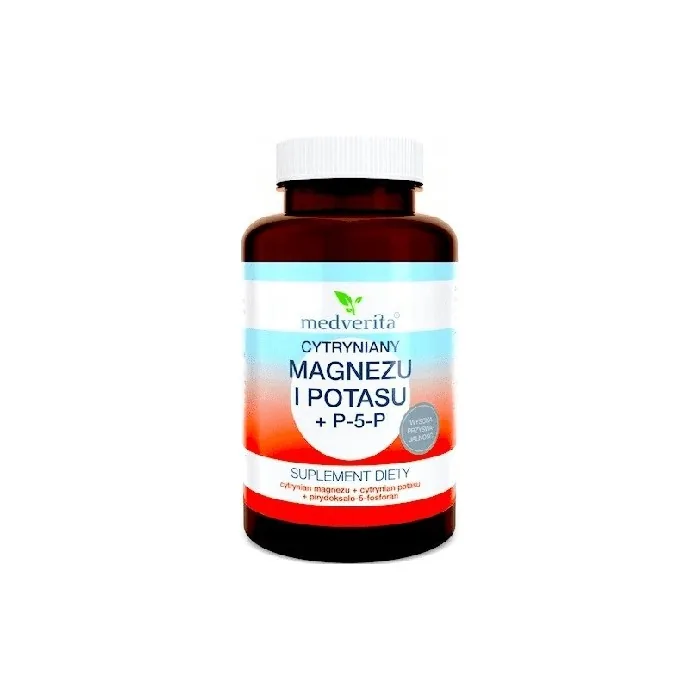 Medverita Magnesium and Potassium Citrate P-5-P 50 Capsules