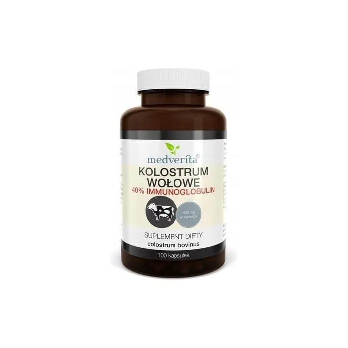 Bovine Colostrum Dietary Supplement 400mg 100 Capsules