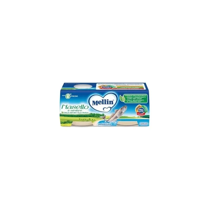 Danone Nutricia Mellin Homogenized Hake 2x80g