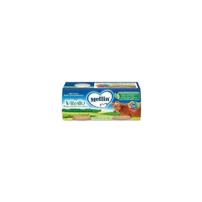 Danone Nutricia Mellin Homogenized Veal 2 X 80 G